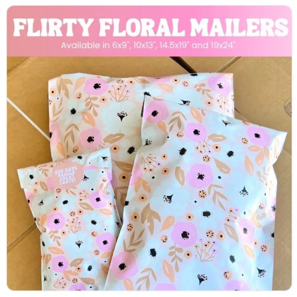Poly Mailers MIX HAPPY 6x9 10x13 14x17 30pcs 30sti